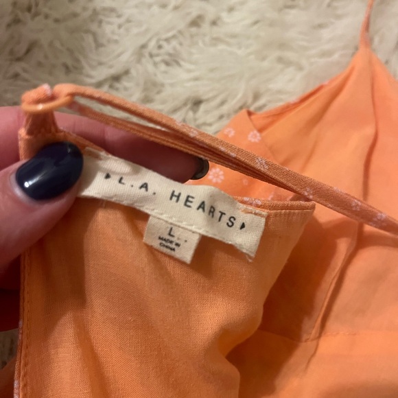 Orange floral dress - Picture 4 of 4